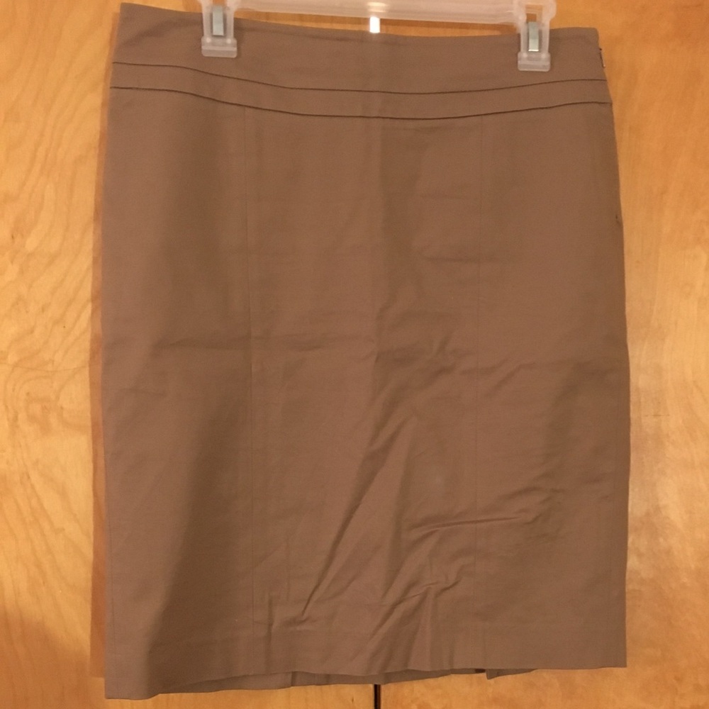 Camel Pencil Skirt